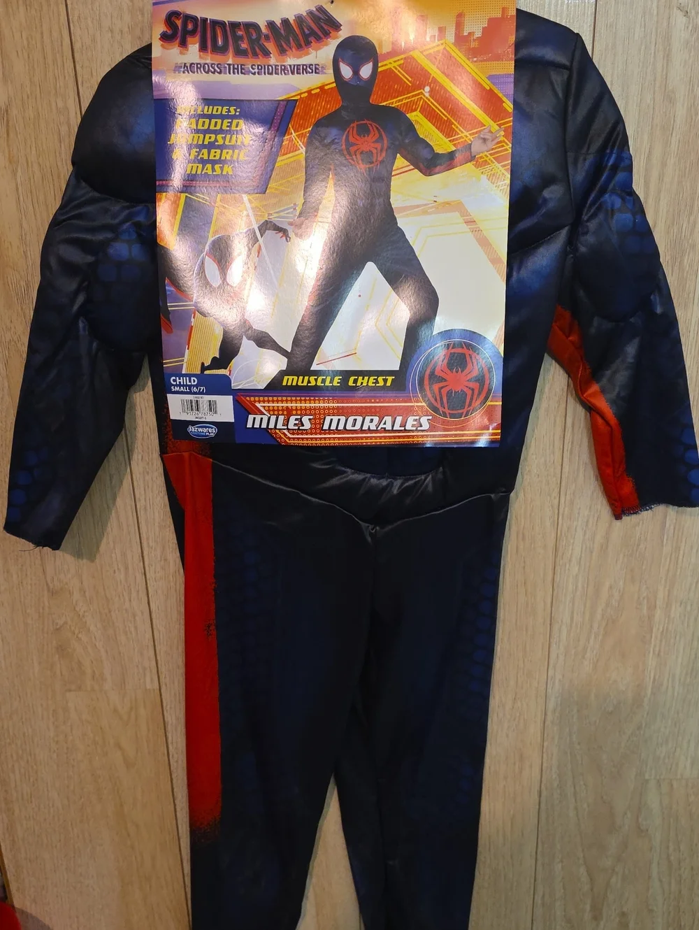 SPIDER-MAN MILES MORALES PADDED BOYS COSTUME